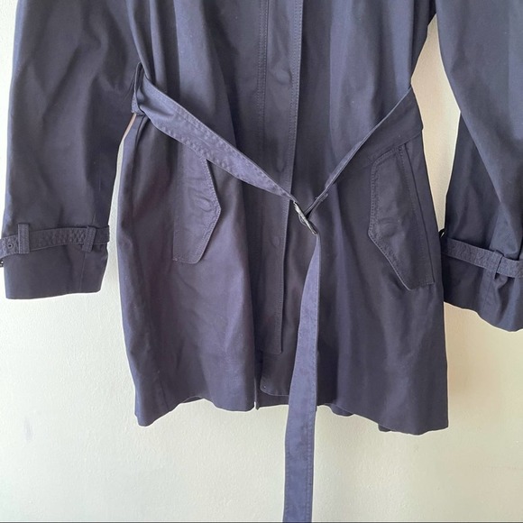 J. Crew Matinee Hooded Trench Coat Style 36326 Size 10 - Picture 7 of 14